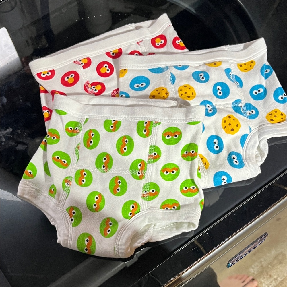 Hanna Andersson Kids Underwear Set - Red, Green, Yellow